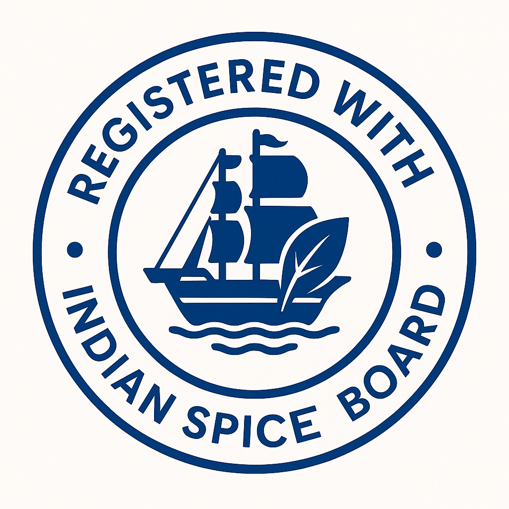 Registered with Indian Spice Board Logo
